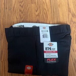 Dickies 874 Original Fit Black Work Pants